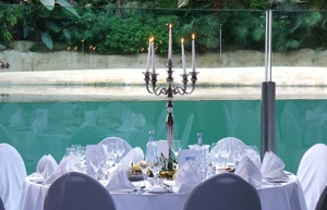 dekorierter Tisch für ein Event Catering in Berlin