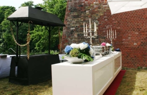 Outdoor Event Catering Buffet für eine Veranstaltung in Berlin