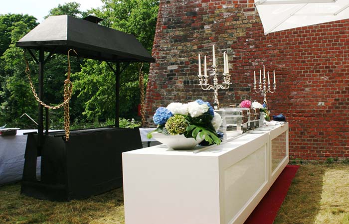 Outdoor Event Catering Buffet für eine Veranstaltung in Berlin