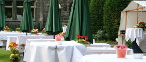 dekorierter Garten - Das exklusive Buffet - rundum Service Berlin